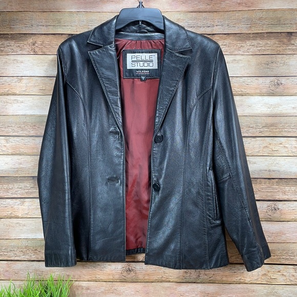 Wilsons leather pelle studio cheap womens jacket